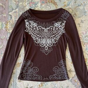 cutie y2k long sleeve! ˚ʚ♡ɞ˚